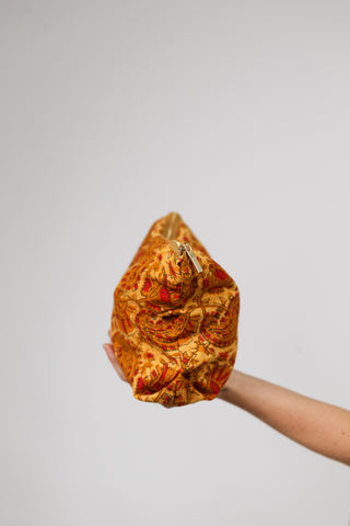 Turmeric Fire Stash (In) Me Toiletry Makeup Bag