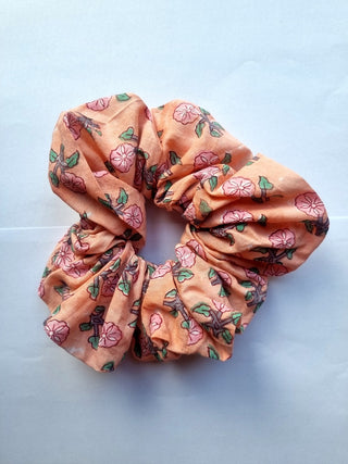 Pink Ditsy Floral Giant Oversized Scrunchie