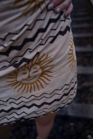 Happy Yellow Sun Sarong