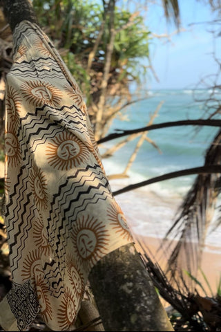 Happy Yellow Sun Sarong