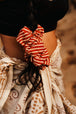 Crimson Red Pinstripe