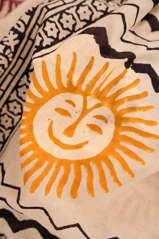 Happy Yellow Sun Sarong