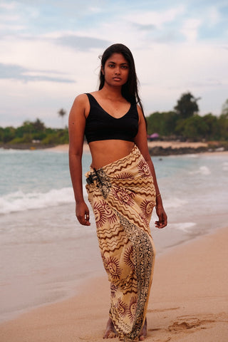 Happy Red Sun Sarong
