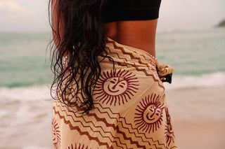 Happy Red Sun Sarong